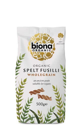 (3 PACK) - Biona - Org Wholemeal Spelt Fusilli | 500g | 3 PACK BUNDLE by Biona von Biona