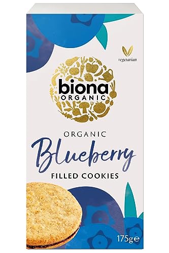 BIONA Organic Blueberry Filled Cookies 175g von Biona