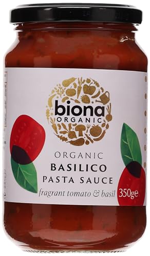 BIONA Organische Basilico - Tomate & Basilikum Pasta Sauce 350g von Biona