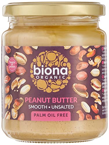 BIONA Organische Smooth Peanut Butter 250g von Biona