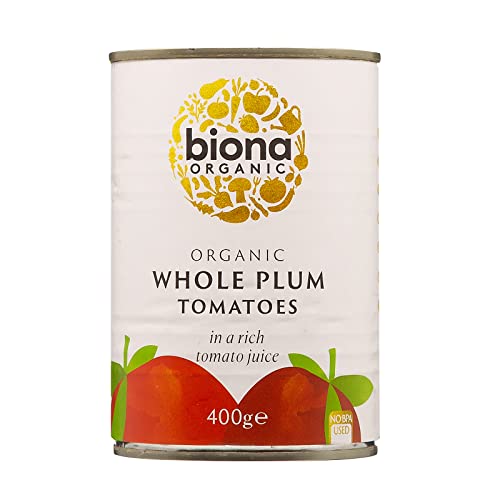 BIONA organische Ganze geschälte Tomaten 400g BIONA organische Ganze geschälte Tomaten 400g von Biona