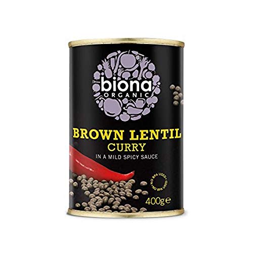 Biona Bio Braune Linsen Curry 400 g (6 Stück) von Biona