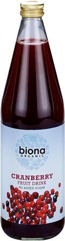 Biona Bio Cranberry Fruchtsaftgetränk 750Ml von Biona