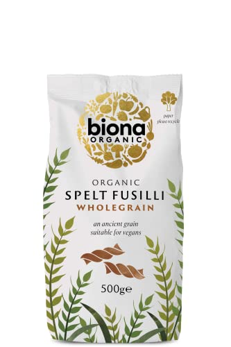 Biona Bio-Dinkelspelz, Vollkorn-Fusilli, 500 g von Biona