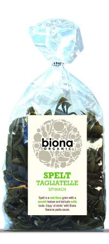 Biona Bio Dinkelspelz Tagliatelle Spinat Pasta 250g von Biona