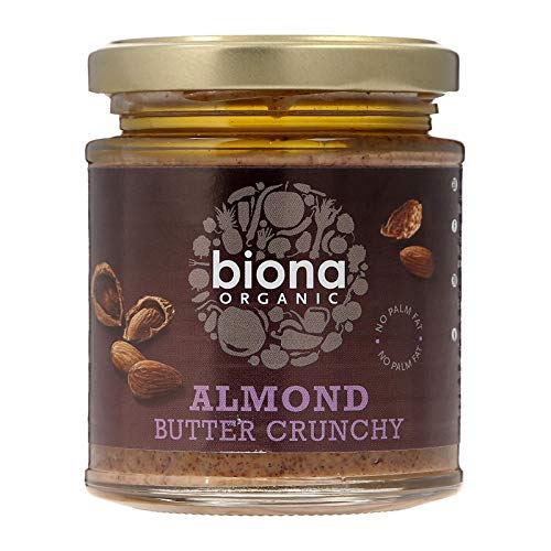 Biona Bio Mandelbutter crunchy, 170g von Biona