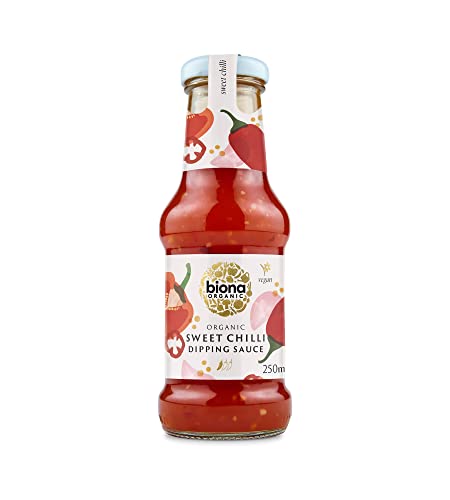 Biona Bio Süßes Chili-Sauce 250 ml, 4 Stück von Biona