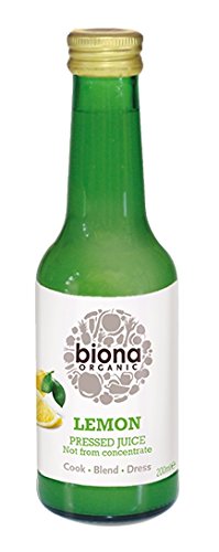 Biona Bio-Zitronensaft, 200 ml von Biona