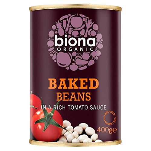 Biona Organic Baked Beans in Rich-Tomaten-Sauce 400g von Biona