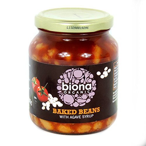 Biona - Organic Baked Beans in Tomato Sauce - Glass Jar 340g by Biona von Biona