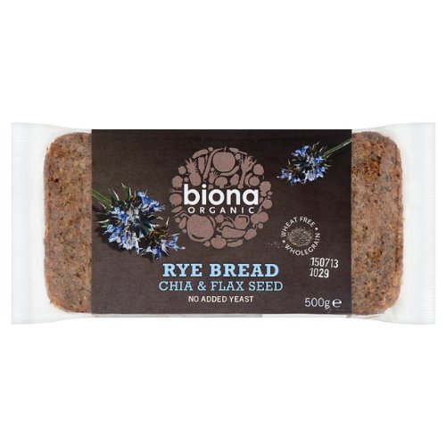 Biona Organic Chia Rye Bread & Flax 4x500g Biona Organic Chia Rye Bread & Flax 4x500g von Biona