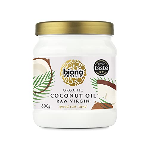 Biona Organic Kokosöl zum Kochen und Backen 800g - Gesunde Alternative zu herkömmlichen Speiseöl von Biona