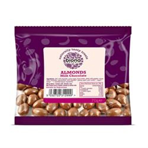 Biona Organic Milk Chocolate covered Almonds 100g [Misc.] von Biona