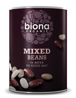 Biona Organic Mixed Beans 400g (Pack of 6) von Biona