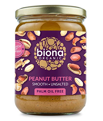 Biona Organic Peanut Butter Smooth 500g von Biona