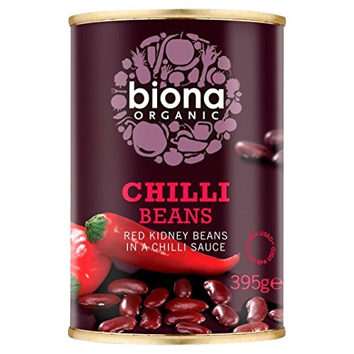 Biona Organic Red Kidney-Bohnen in der Chili-Sauce 400g von Biona