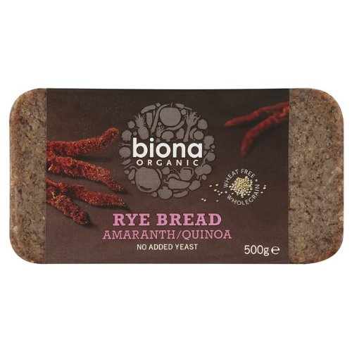 Biona Bio Roggenbrot Amaranth/Quinoa 4x500g von Biona