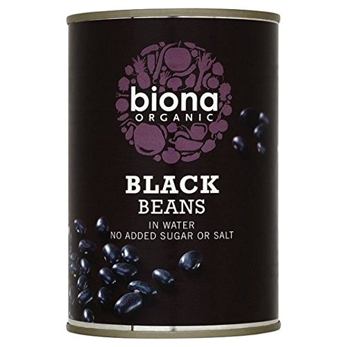 Biona Organic Schwarze Bohnen in Wasser 400g Biona Organic Schwarze Bohnen in Wasser 400g von Biona