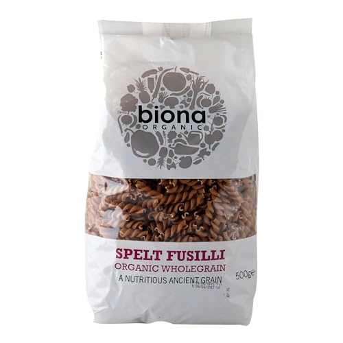 Biona Organic - Spelt Pasta - Wholegrain Fusilli - 500g von Biona