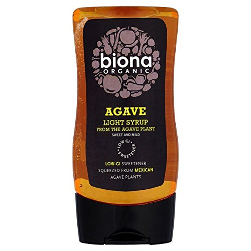Biona Organic Squeezy Agave Sirup Light 250 ml (3 Stück) von Biona