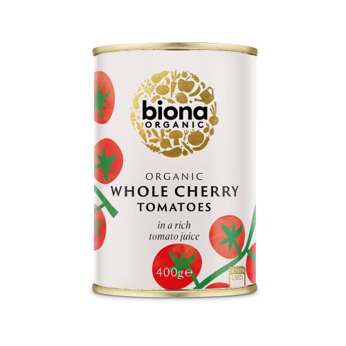 Biona Organic Whole Kirschtomaten 4x400g von Biona