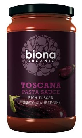 Biona Bio Nudelsauce im toskanischen Stil, 4 x 350 g von Biona