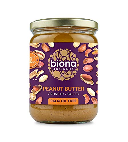 Biona Organische Erdnussbutter Crunchy 500G von Biona