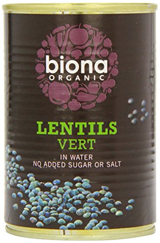 Biona Organische Linsen, 400 g, 6 Stück von Biona
