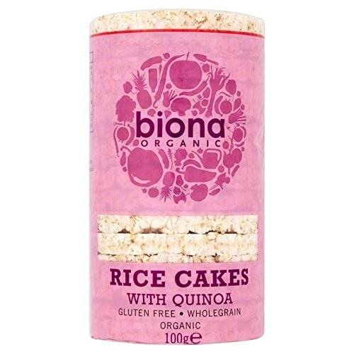 Biona Organischen Gallette Di Riso mit Quinoa 100 g (Packung mit 2) von Biona