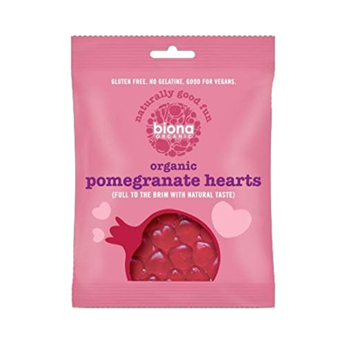 Biona | Pomegranate Heart Sweets - Org | 1 x 75g von Biona Organic