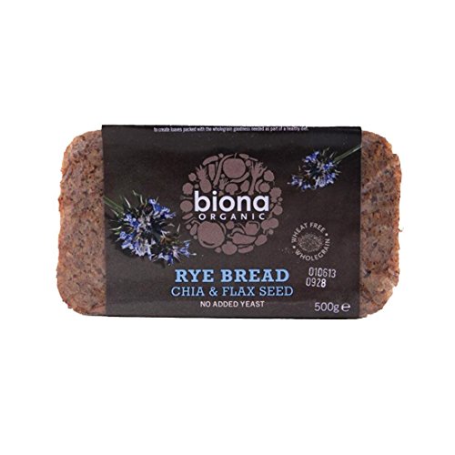 Biona | Rye Bread - Chia & Flax | 6 x 500g von Biona