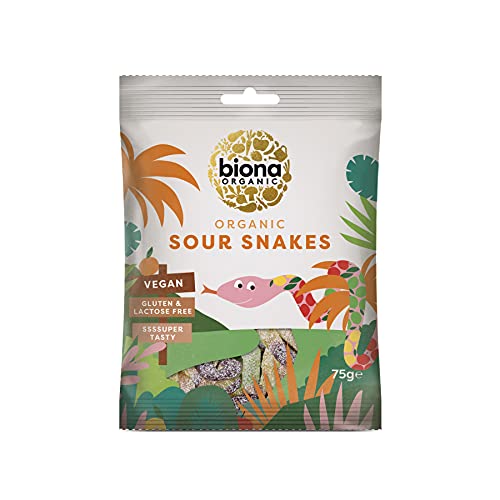 Biona Sour Worms, 3er Pack (3 x 75 g) von Biona