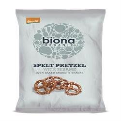 Biona Spelt Pretzels with Sesame 125 g x 1 by Biona von Biona