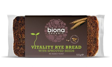 Org Sprout Mix Roggenbrot (500 g), 2 Stück von Biona