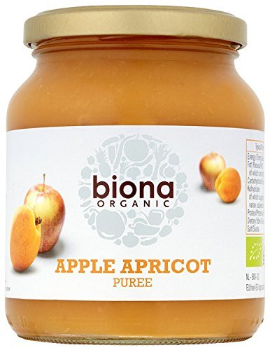 Organic Apple & Apricot Puree - 350g von Biona