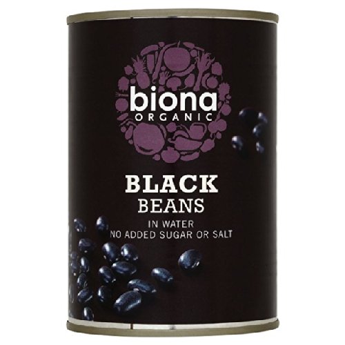 Organic Black Beans - 400g von Biona