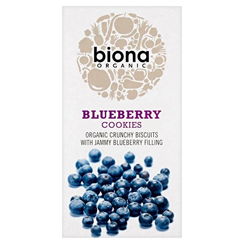Organic Blueberry Filled Cookies - 175g von Biona