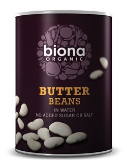 Organic Butter Beans - 400g von Biona