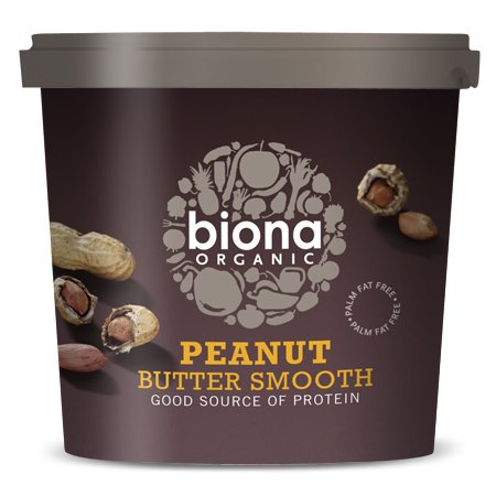 Organic Peanut Butter Smooth - 1kg von Biona