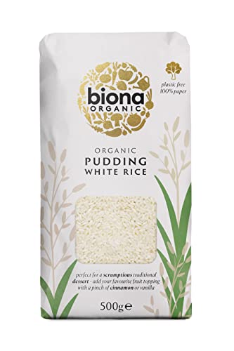 Biona Org Pudding-Reis, 500 g, 12 Packungen von Biona