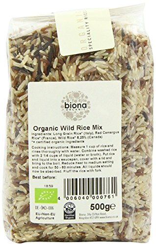 Organic Wild Rice Mix - 500g Organic Wild Rice Mix - 500g von Biona