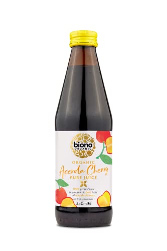 THREE PACKS of Biona Organic Acerola Cherry Juice 330ml by Biona THREE PACKS of Biona Organic Acerola Cherry Juice 330ml by Biona von Biona