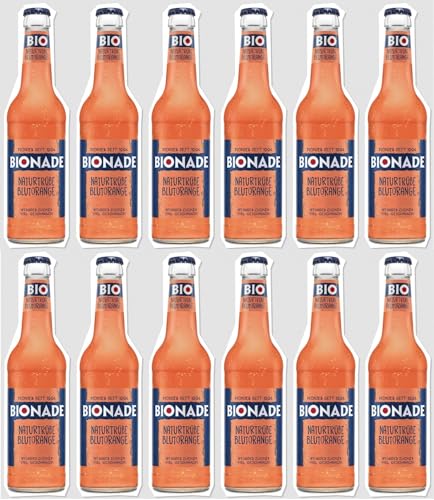 Bionade Blutorange naturtrüb 12 x 0,33 Liter inkl. 0,96€ MEHRWEG Pfand von Bionade