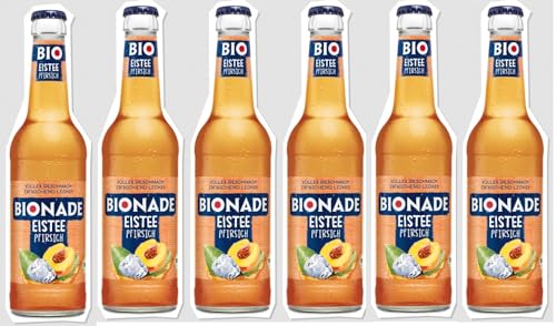 Bionade Eistee Pfirsich 6 x 0,33 Liter inkl. 0,48€ MEHRWEG Pfand von Bionade
