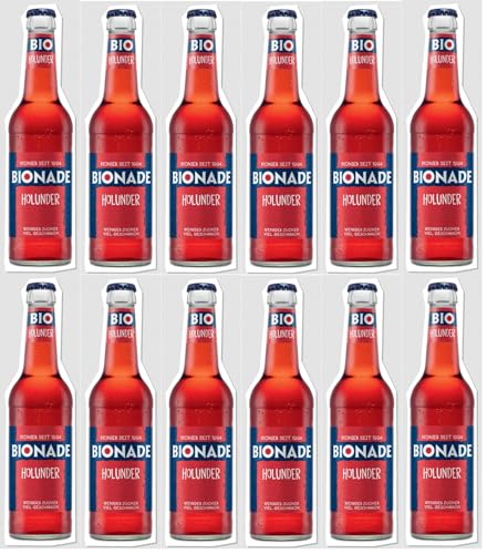 Bionade Holunder 12 x 0,33 Liter inkl. 0,96€ MEHRWEG Pfand von Bionade