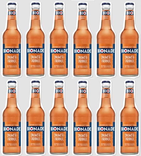 Bionade Ingwer Orange 12 x 0,33 Liter inkl. 0,96€ MEHRWEG Pfand von Bionade