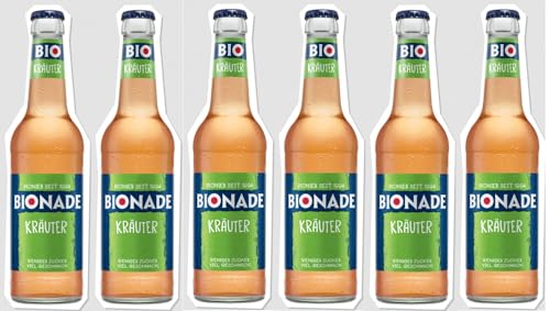 Bionade Kräuter 6 x 0,33 Liter inkl. 0,48€ MEHRWEG Pfand von Bionade