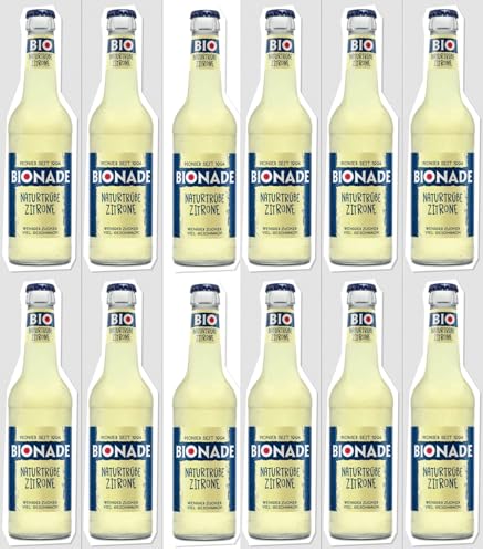 Bionade Limonade Zitrone 12 x 0,33 Liter inkl. 0,96€ MEHRWEG Pfand von Bionade