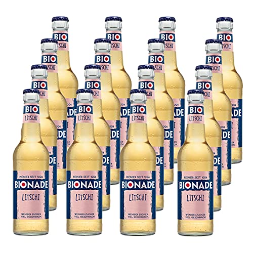 Bionade Litschi 16 Flaschen je 0,33l von Bionade