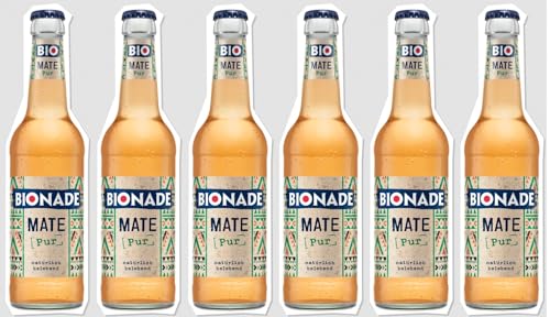 Bionade Mate Pur 6 x 0,33 Liter inkl. 0,48€ MEHRWEG Pfand von Bionade